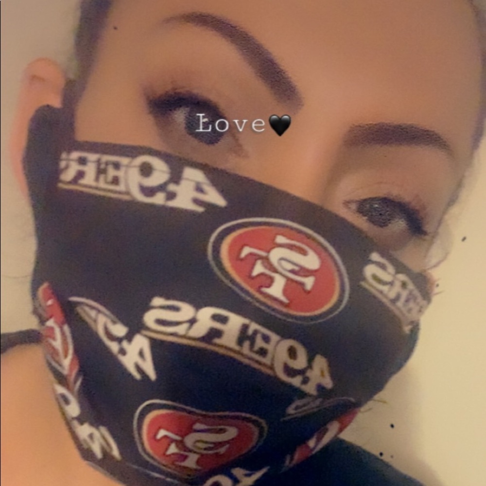 Facemask with filters SF 49ers